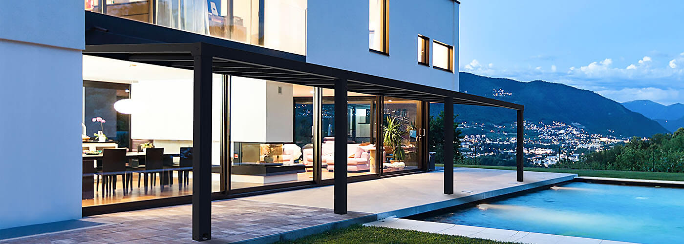 Terasztető megoldások, teraszfedés ötletek, pergola